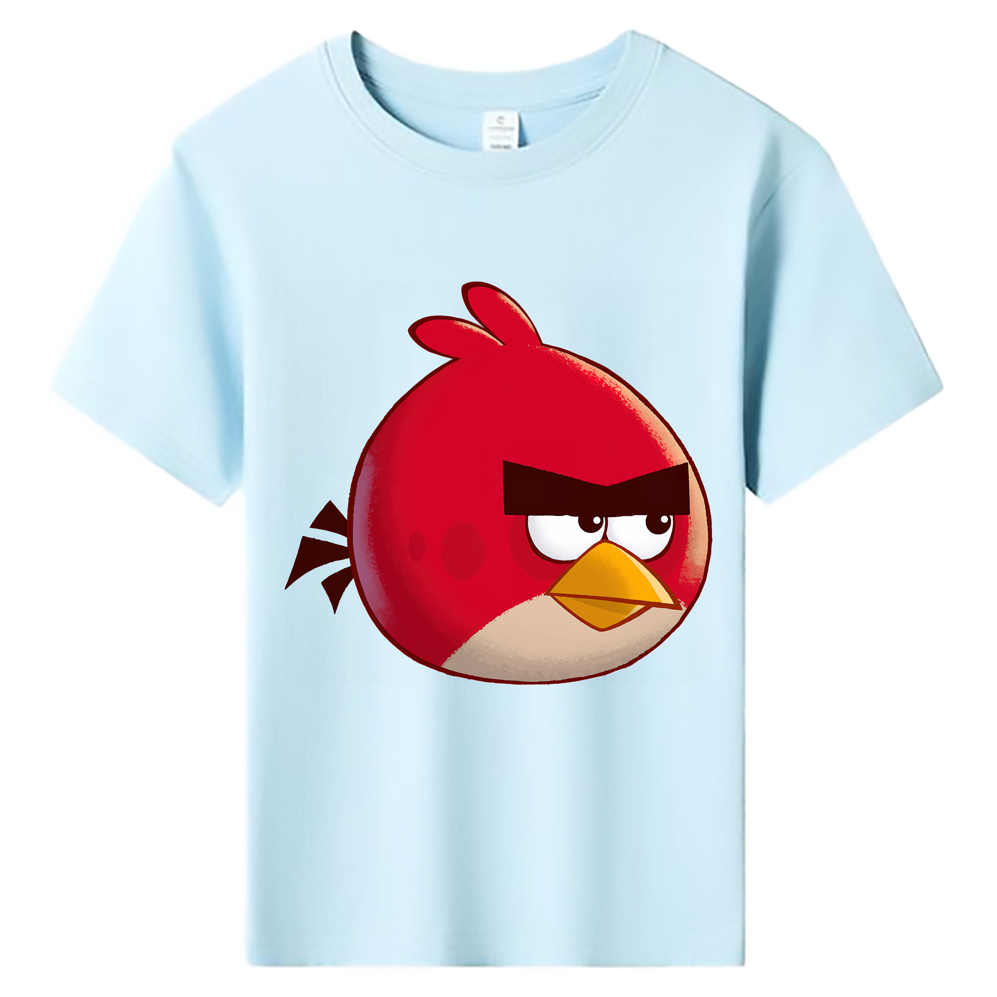 （画像用） Angry Birds アングリーバード 綿100％キッズTシャツ（フロントプリント）